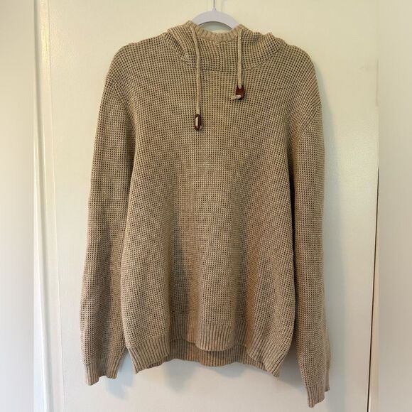 Marine Layer Moore Cowlneck Hooded Sweater Large - Picture 2 of 4